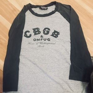 Original Vintage CBGB Baseball Tee